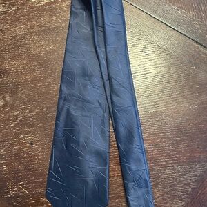 Elegant Navy Blue Men's Tie